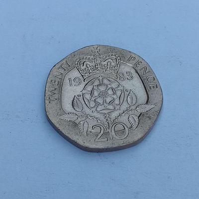 Twenty Pence coin