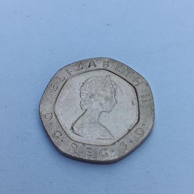 Twenty Pence coin