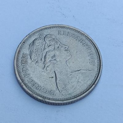 New Pence 1971 coin
