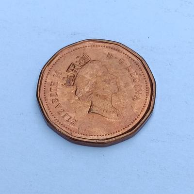 Canadian penny 1 cent coin