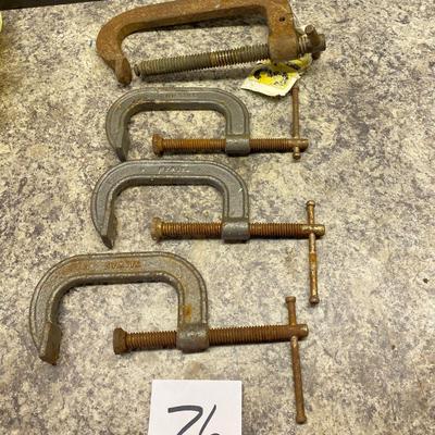 Vintage C Clamps