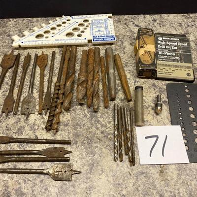 Drill Bit Lot