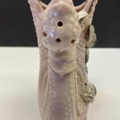 Vintage Hobnail Watering Can Vase
