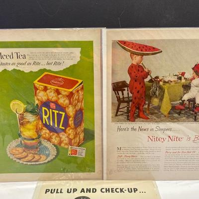 Vintage Advertising Prints