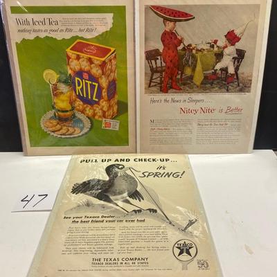 Vintage Advertising Prints