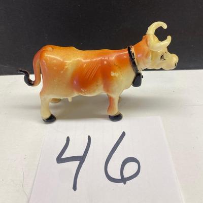 Vintage 1950s Marx Milking Cow Toy