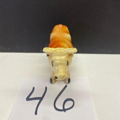 Vintage 1950s Marx Milking Cow Toy