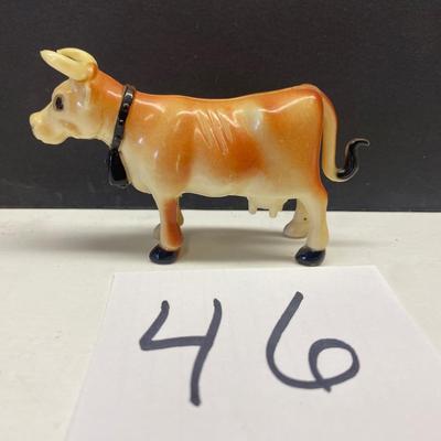 Vintage 1950s Marx Milking Cow Toy