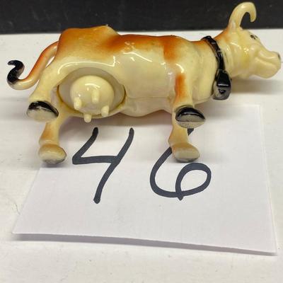 Vintage 1950s Marx Milking Cow Toy