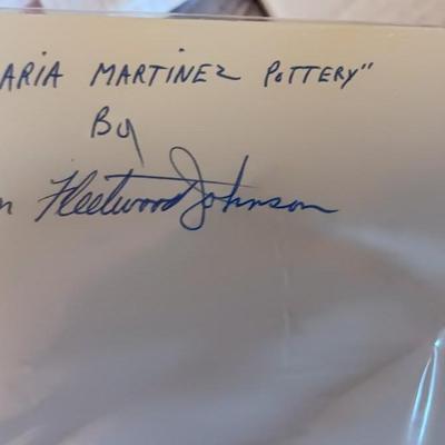 Matted and signed print with Jewlery