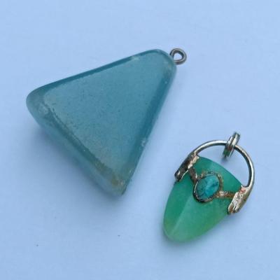 Stone pendants