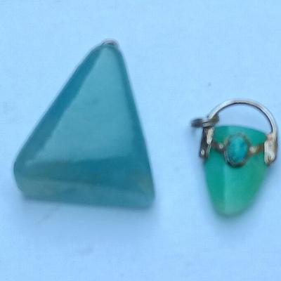 Stone pendants