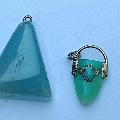 Stone pendants
