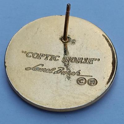 Native American "Coptic Horse" Laurel Burch signed Jewelry