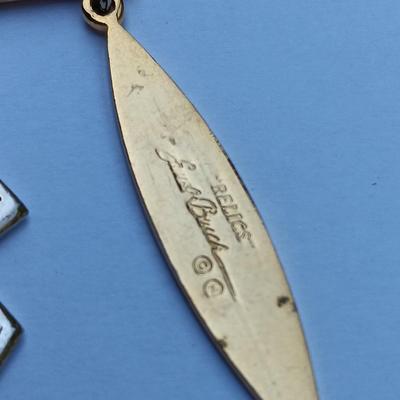 Native American "Coptic Horse" Laurel Burch signed Jewelry