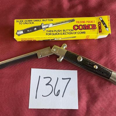 Folding Pocket Comb