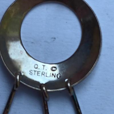 O.T. Sterling pendant with bracelet and earrings Tifari