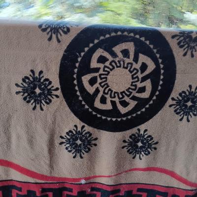Pendleton reversible Wool Blanket " a celebration of life" American Indian / Alaskan native