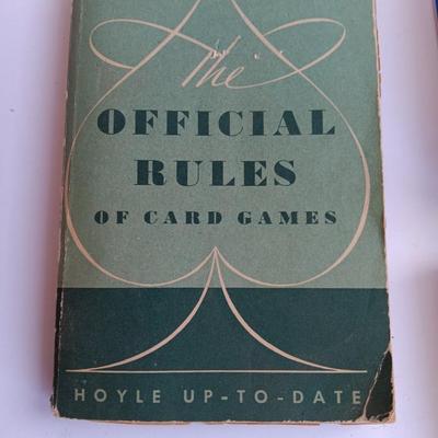 Vintage Lake Taho paper weight with dice, cards, and more