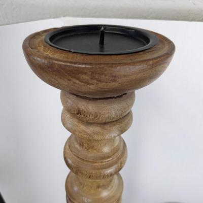 Wooden Candle Sticks