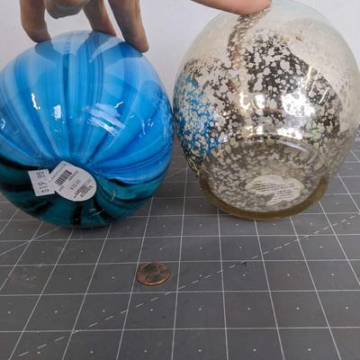 Glass Candle Holder