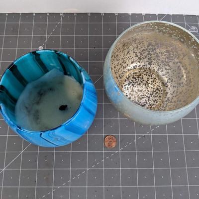 Glass Candle Holder