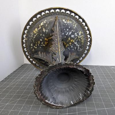 High Pedestal Candy Dish Round