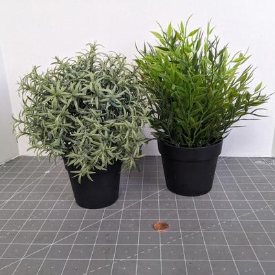 2 Ikea Faux Plants
