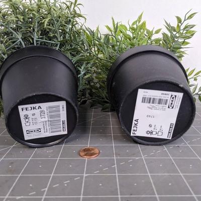 2 Ikea Faux Plants