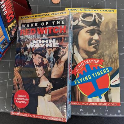 John Wayne Collection VHS Set