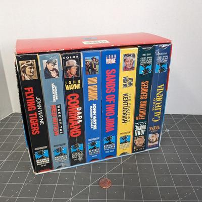 John Wayne Collection VHS Set