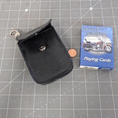 Harley-Davidson Deck of Cards and Case