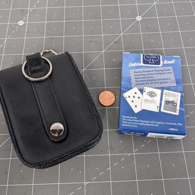 Harley-Davidson Deck of Cards and Case