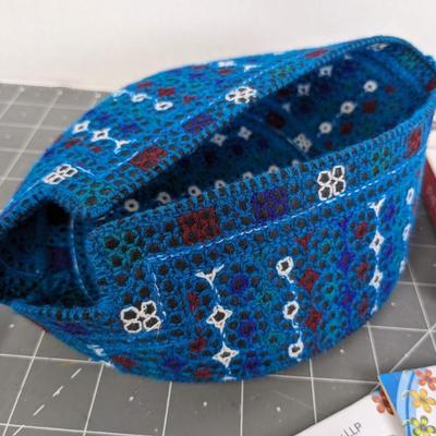 Bindi Face Gems and Crochet Basket