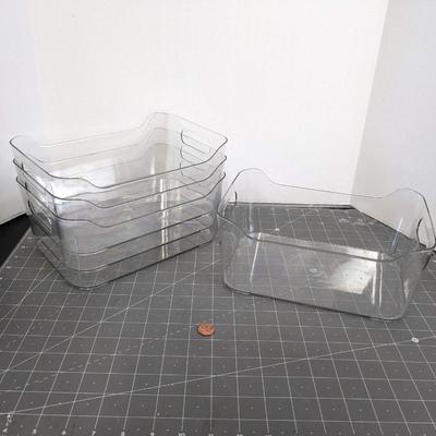 Clear Bins - 9"x6"x4.25"
