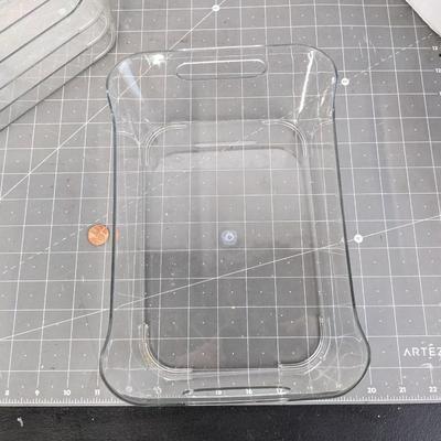 Clear Bins - 9"x6"x4.25"