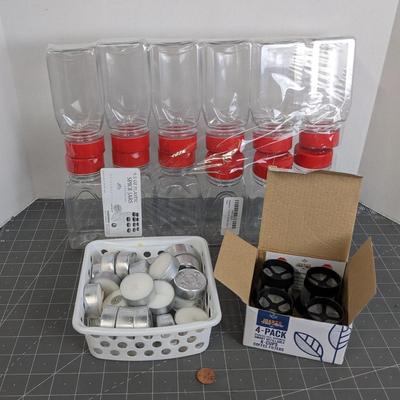 Spice Jars, K-Cups, and Candles