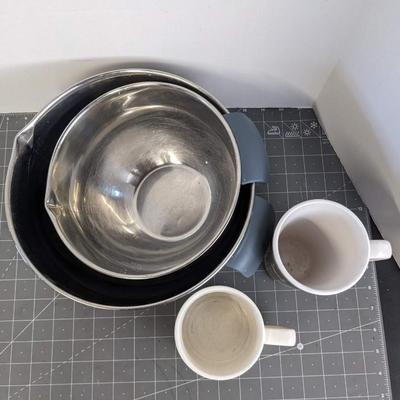 Mixing Bowls and Mugs