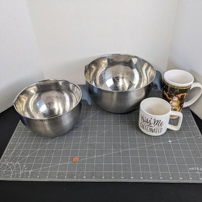 Mixing Bowls and Mugs
