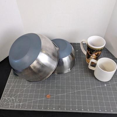 Mixing Bowls and Mugs