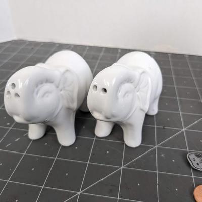 Salt & Pepper Shakers & Tea Pot