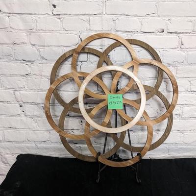 Mandala Wood Art