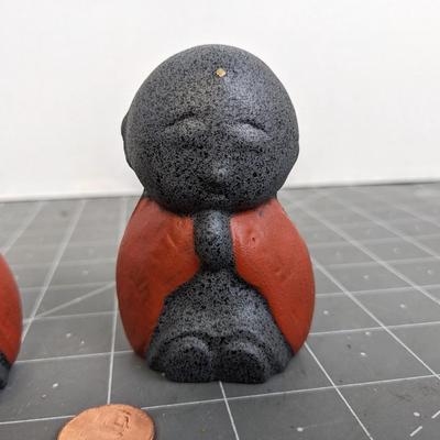 Cast Iron Jizo Statue