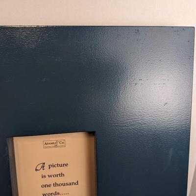 Blue Photo Frame