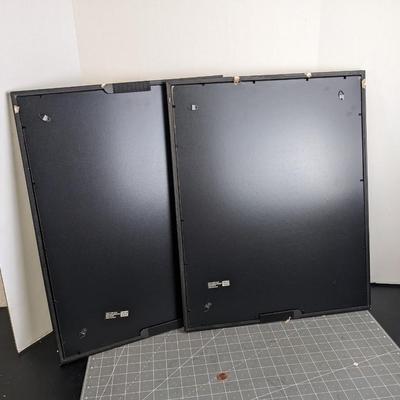 2 16x20 Black Frames