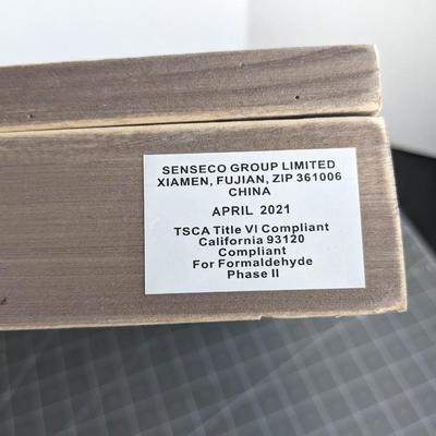 Metal Accent on Wood Frame
