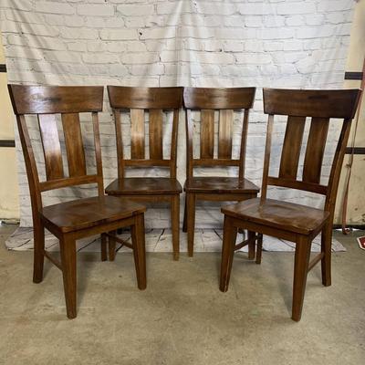 Wood Chairs - 4 set