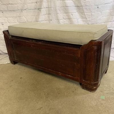Vintage Cherrywood Cedar Chest/Bench