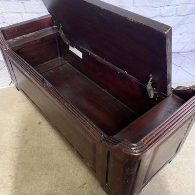 Vintage Cherrywood Cedar Chest/Bench