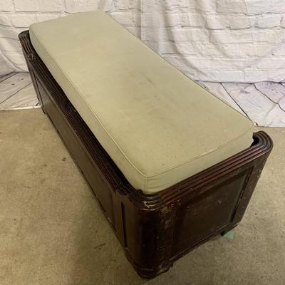 Vintage Cherrywood Cedar Chest/Bench